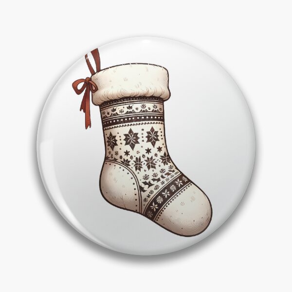 Item preview, Christmas Stocking with Ribbon designed and sold by MomiDStudio.