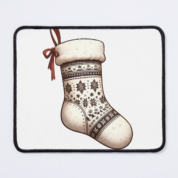 Item preview, Christmas Stocking with Ribbon designed and sold by MomiDStudio.