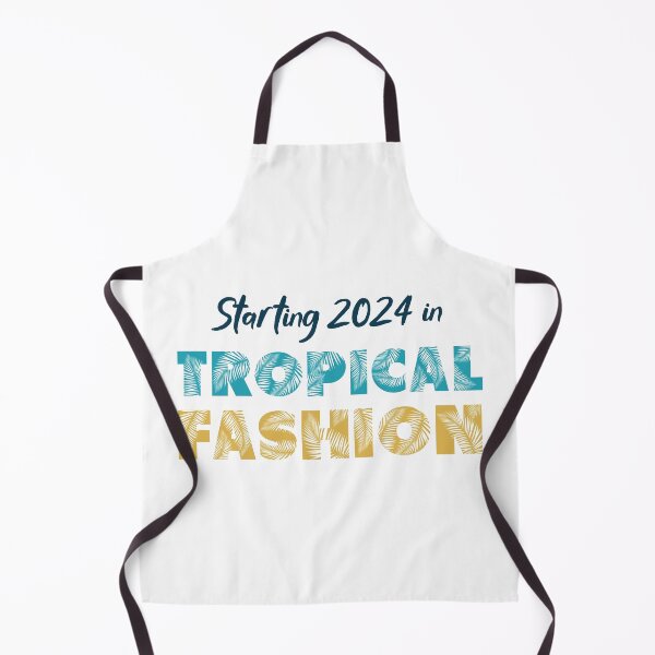 Item preview, Starting 2024 in Tropical Fashion - New Year Celebration (Darker Design) designed and sold by Spiprinto.