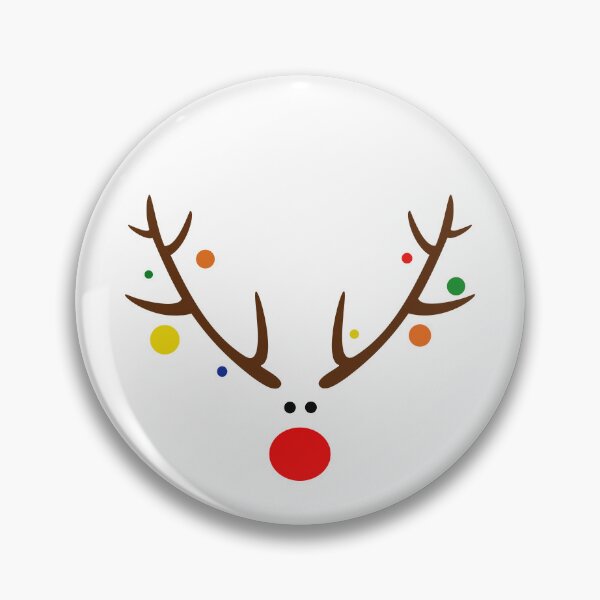 Item preview, Stylised reindeer with Christmas decorations designed and sold by tentihandmade.