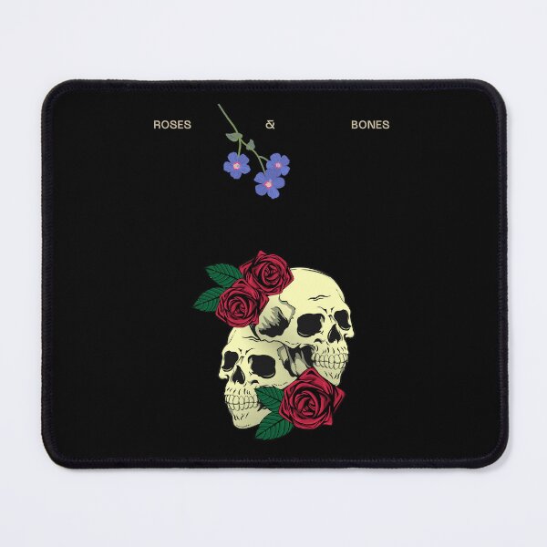 Item preview, Enigmatic Blooms: Roses & Bones Tee designed and sold by exclusivebucket.