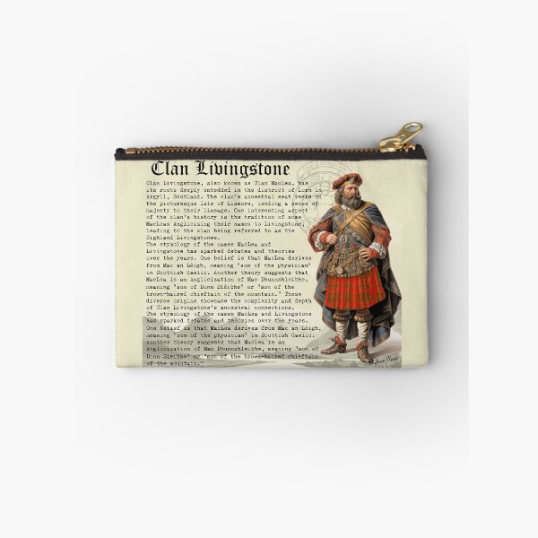 Item preview, Clan Livingstone Scottish History  designed and sold by BagTown Clans.