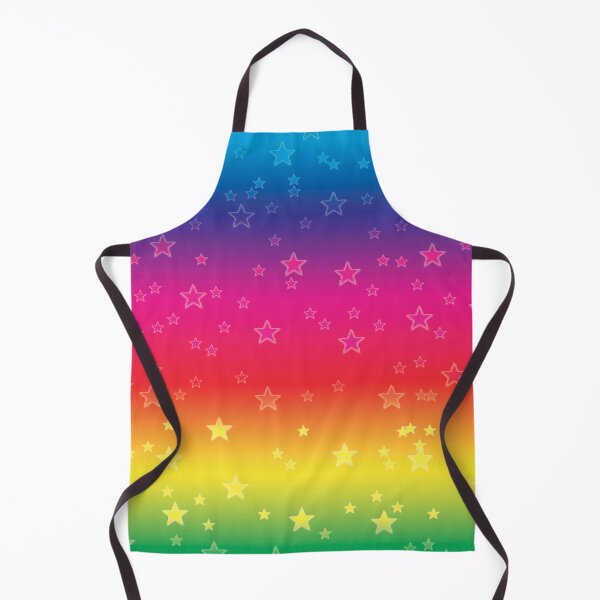 Item preview, Pattern of rainbow colors and stars designed and sold by LuckyCreative.