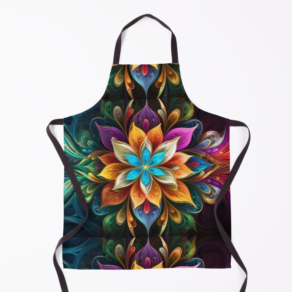 Item preview, Rainbow Mandala Flower designed and sold by pinkal.