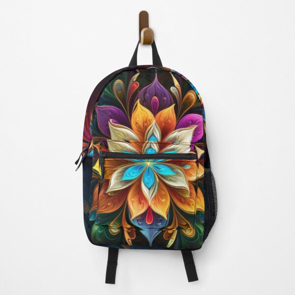 Item preview, Rainbow Mandala Flower  designed and sold by pinkal.