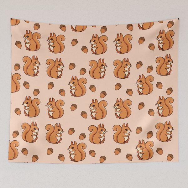 Item preview, Squirrel Delight Pattern designed and sold by ArtsByAsia.