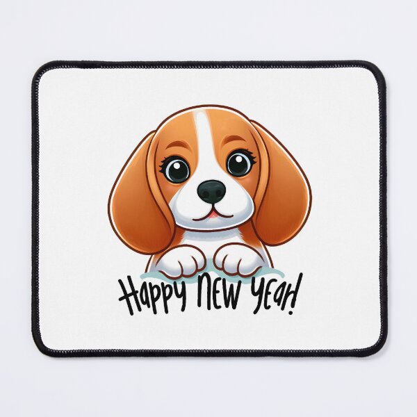 Item preview, Beagle Pup: New Year's Cuteness designed and sold by EpicPaws.