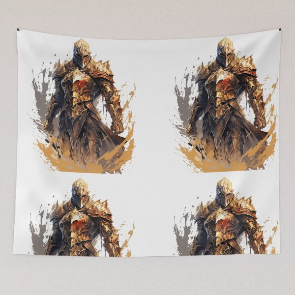 Item preview, Knight in golden armor designed and sold by GoodThings66.