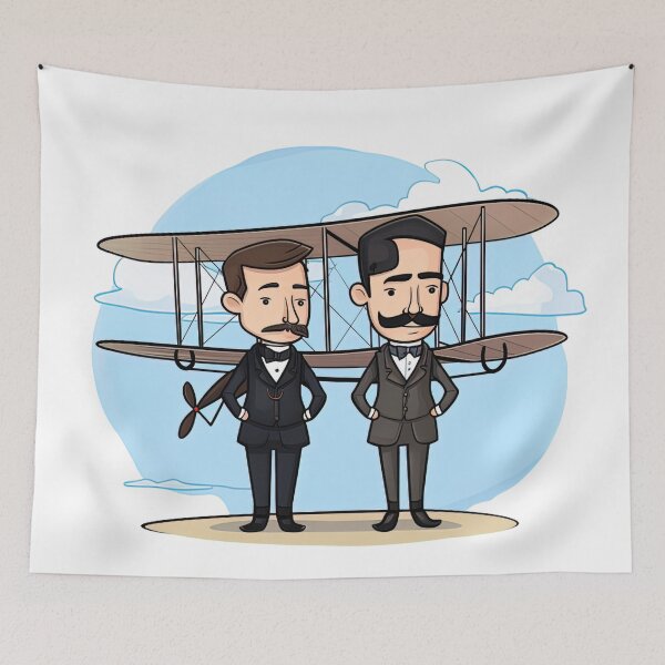 Item preview, Wright Brothers | cute style designed and sold by ComicsFactory.