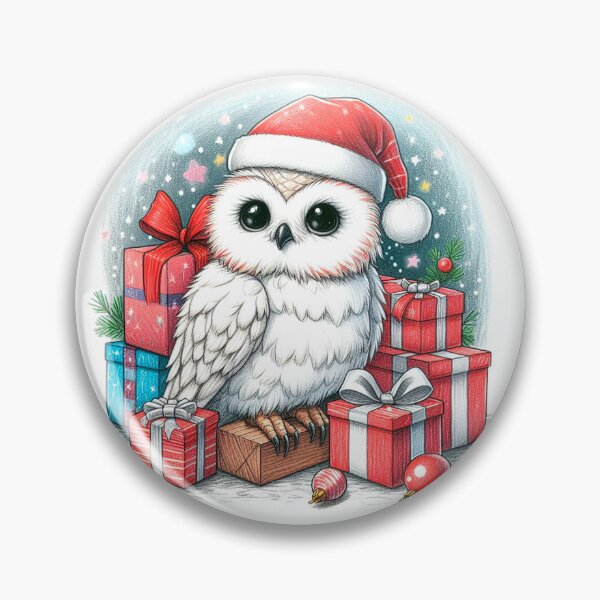 Item preview, buho de navidad designed and sold by Telrandir.
