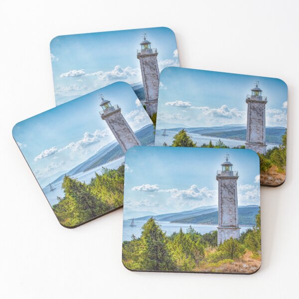 Item preview, Fiskardo Lighthouse designed and sold by Viv Thompson Photography .