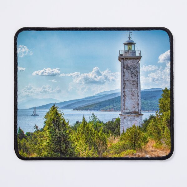 Item preview, Fiskardo Lighthouse designed and sold by Viv Thompson Photography .