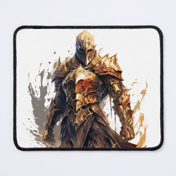 Item preview, Knight in golden armor designed and sold by GoodThings66.