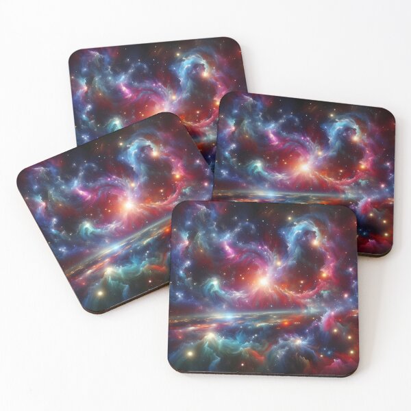Item preview, Colorful Cosmic space designed and sold by DragonPurple.