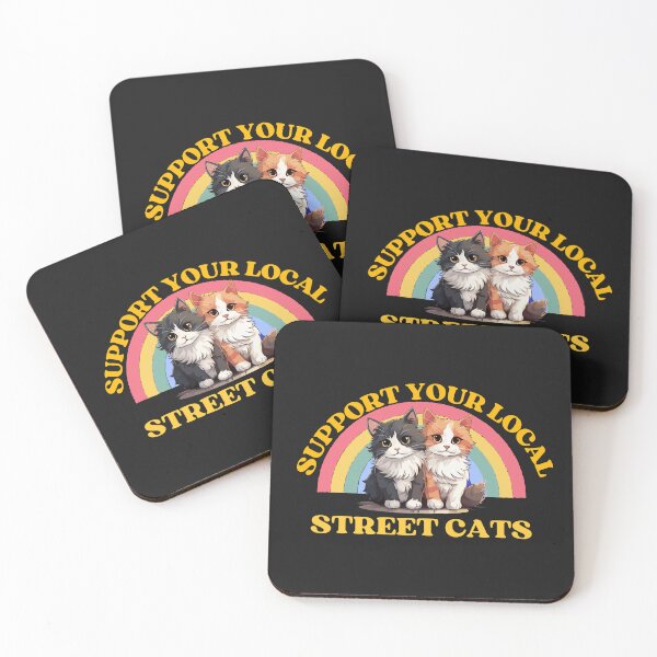 Item preview, Support your Local Street Cats  designed and sold by UMIARTS ⭐⭐⭐⭐⭐.