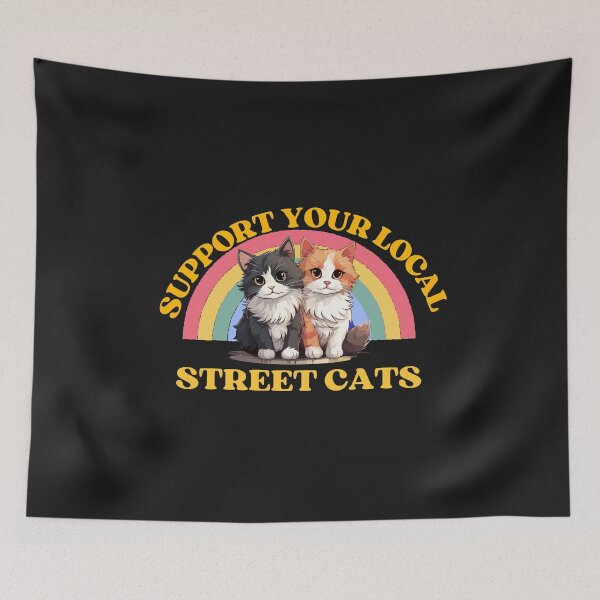 Item preview, Support your Local Street Cats  designed and sold by UMIARTS ⭐⭐⭐⭐⭐.