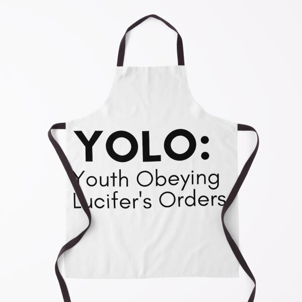Item preview, YOLO: Youth Obeying Lucifers Orders designed and sold by TrendIt-.