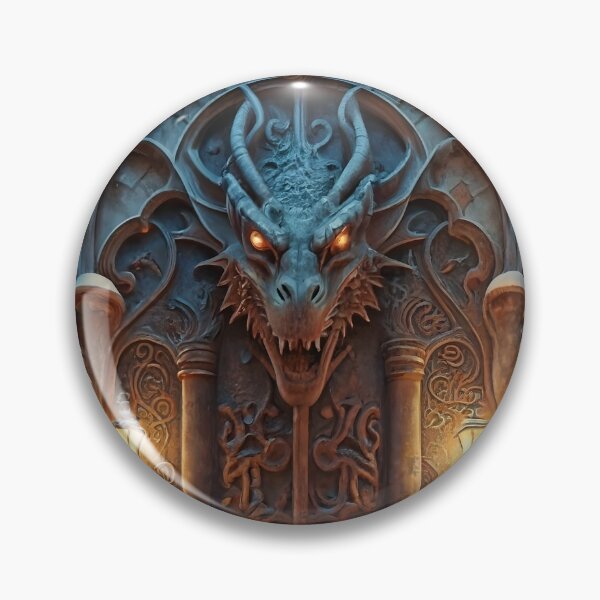 Item preview, Christmas Lights And Gargoyle Dragon Doorway designed and sold by DragonRealms.