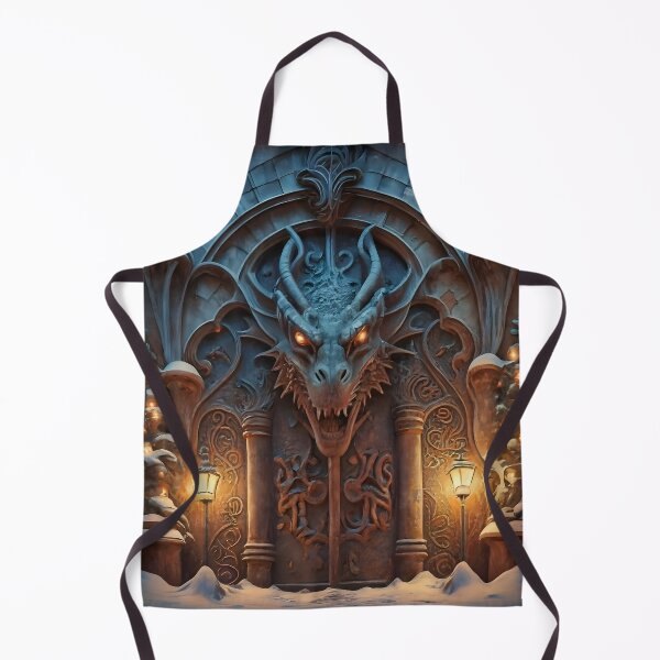 Item preview, Christmas Lights And Gargoyle Dragon Doorway designed and sold by DragonRealms.