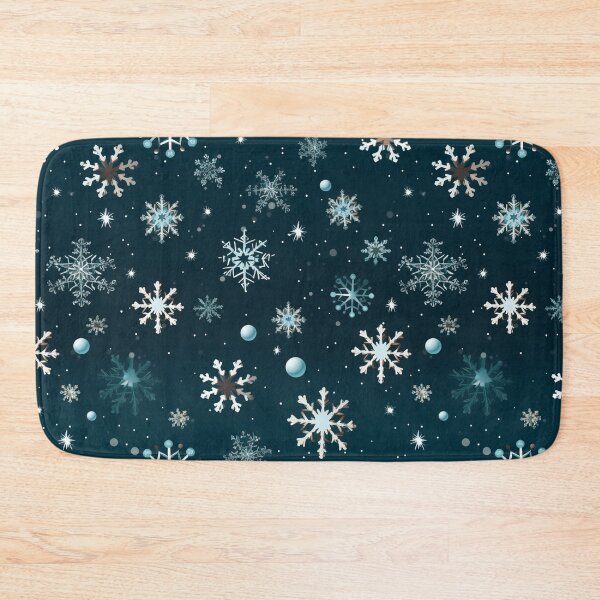 Item preview, Snow flake winter seamless pattern designed and sold by mliotard.