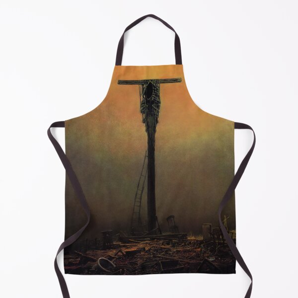 Item preview, Zdzislaw Beksinski Painting, nightmare art by Zdzislaw Beksinski, surrealism by Zdzislaw Beksinski designed and sold by Amy-Hamilton.
