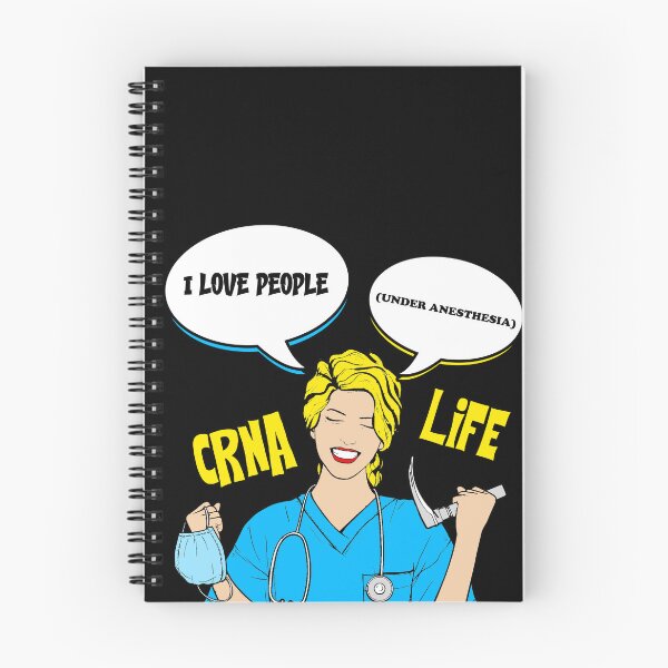 Item preview, I love people under Anesthesia - CRNA Life designed and sold by Pro&Funny Gifts.