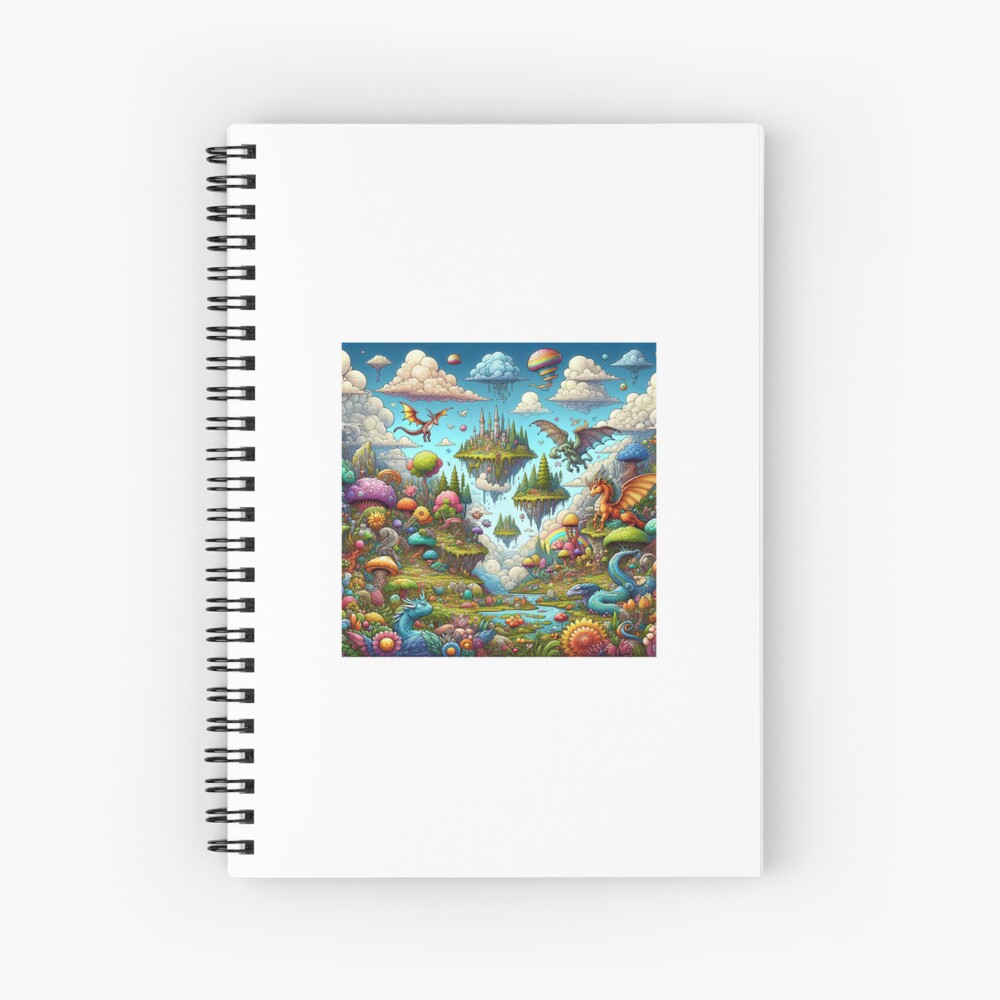 Item preview, Spiral Notebook designed and sold by TeeMugs3.