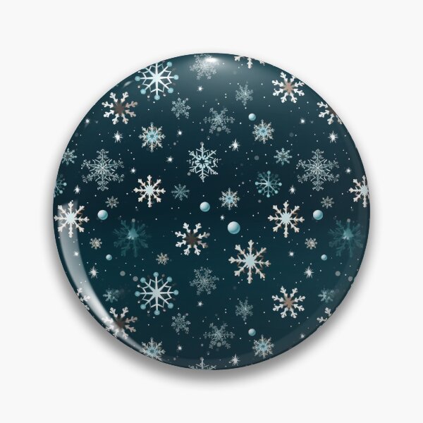 Item preview, Snowflakes winter seamless pattern designed and sold by mliotard.