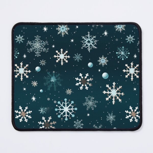 Item preview, Snowflakes winter seamless pattern designed and sold by mliotard.