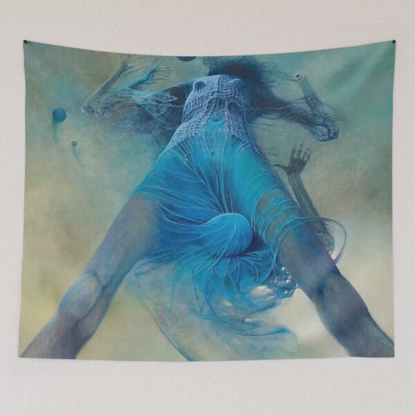 Item preview, Zdzislaw Beksinski Painting, nightmare art by Zdzislaw Beksinski, surrealism by Zdzislaw Beksinski  designed and sold by Amy-Hamilton.
