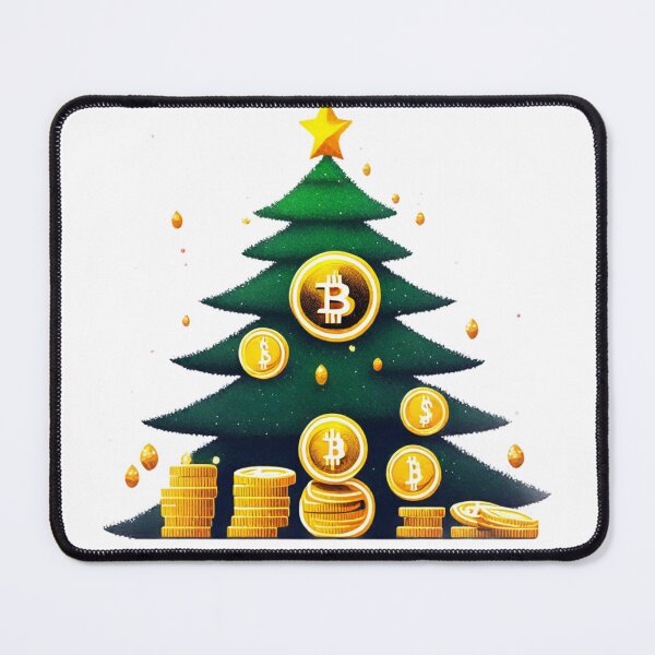 Item preview, 'Crypto Wonderland: Unveiling the Christmas Tree of Digital Coins with Tlte's Festive Cryptocurrency Extravaganza designed and sold by Oleg777999.