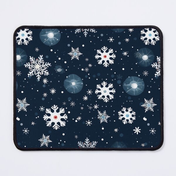 Item preview, Snowflakes winter seamless pattern designed and sold by mliotard.