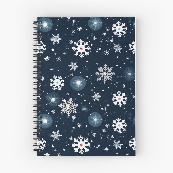 Item preview, Snowflakes winter seamless pattern designed and sold by mliotard.