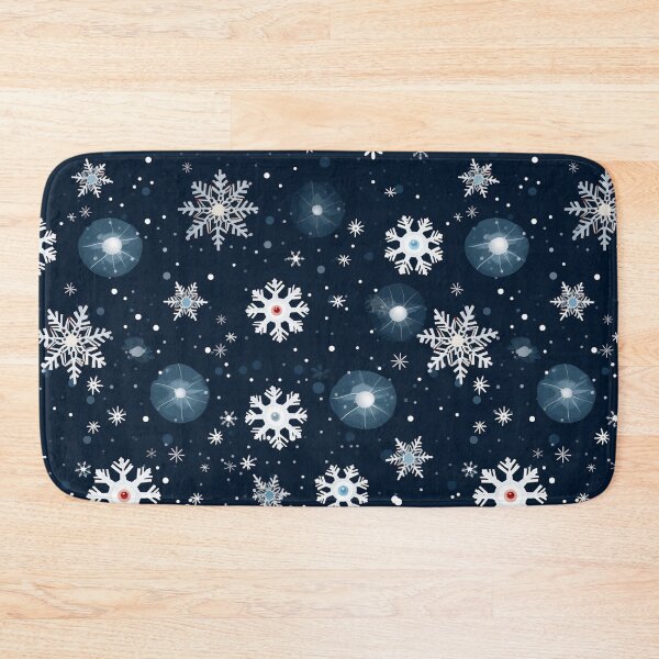 Item preview, Snowflakes winter seamless pattern designed and sold by mliotard.