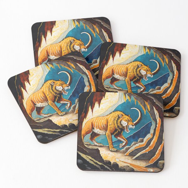 Item preview, Prehistoric sabretooth cat   designed and sold by J-Brezy.