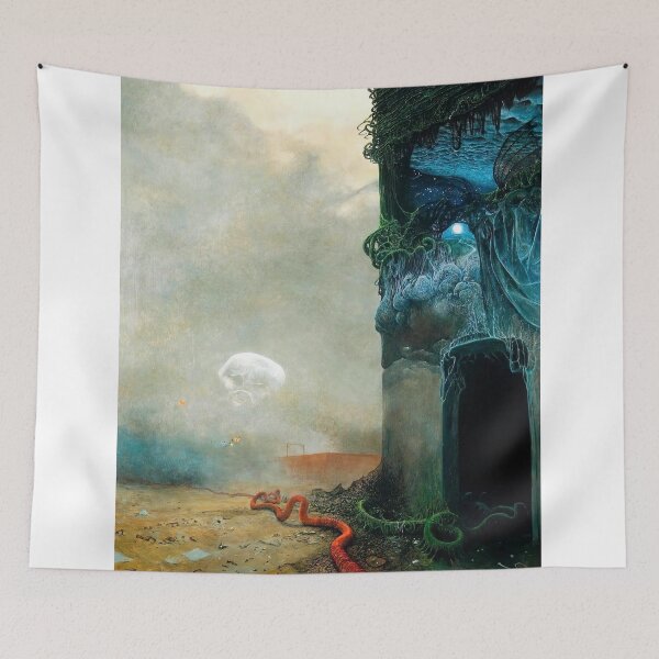 Item preview, Zdzislaw Beksinski Painting, nightmare art by Zdzislaw Beksinski, surrealism by Zdzislaw Beksinski  designed and sold by Amy-Hamilton.