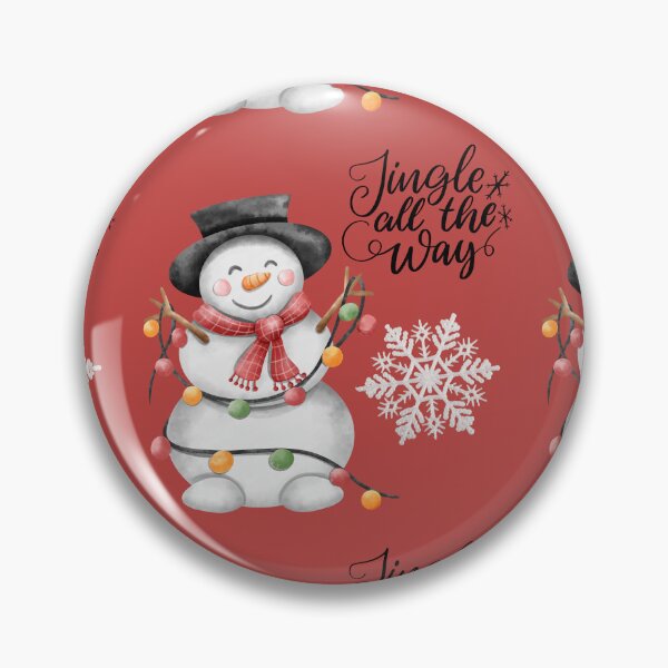 Item preview, Jingle All the Way Snowman! designed and sold by TidyKitchenInc.