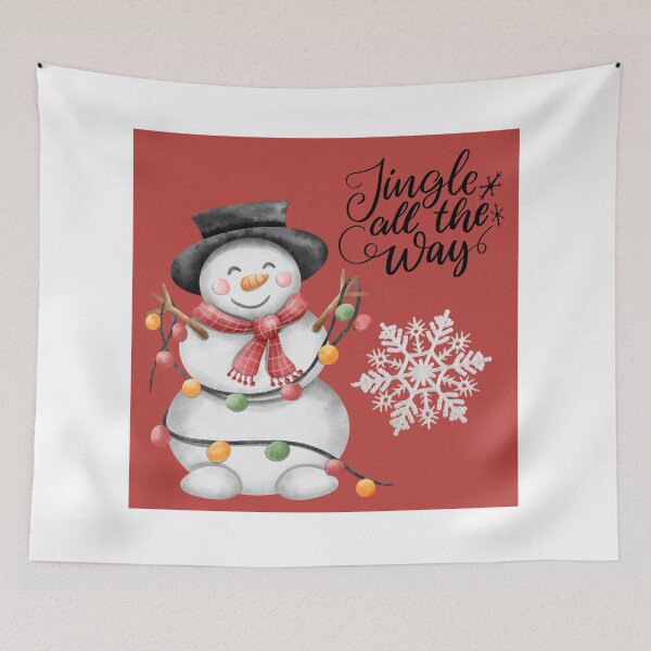 Item preview, Jingle All the Way Snowman! designed and sold by TidyKitchenInc.