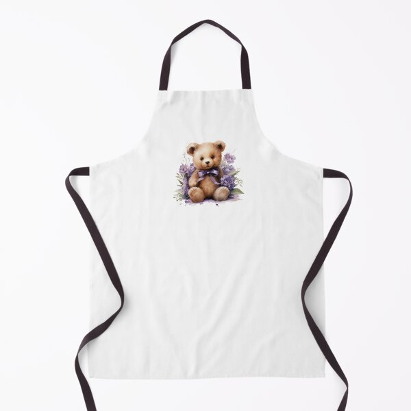 Item preview, Teddy Bear With Levantine Floral designed and sold by PrimeDesignShop.
