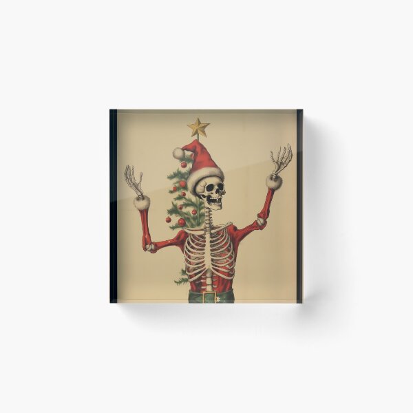 Item preview, skeleton santa designed and sold by DarkRedNight.