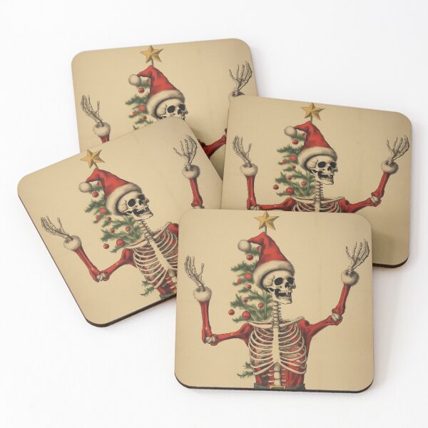 Item preview, skeleton santa designed and sold by DarkRedNight.
