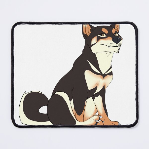 Item preview, Shiba Inu (Black and Tan) Sticker designed and sold by CosmicFatality.