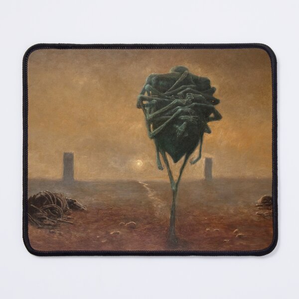 Item preview, Zdzislaw Beksinski Painting, nightmare art by Zdzislaw Beksinski, surrealism by Zdzislaw Beksinski  designed and sold by Amy-Hamilton.