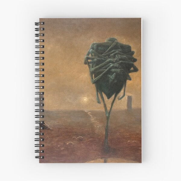 Item preview, Zdzislaw Beksinski Painting, nightmare art by Zdzislaw Beksinski, surrealism by Zdzislaw Beksinski  designed and sold by Amy-Hamilton.