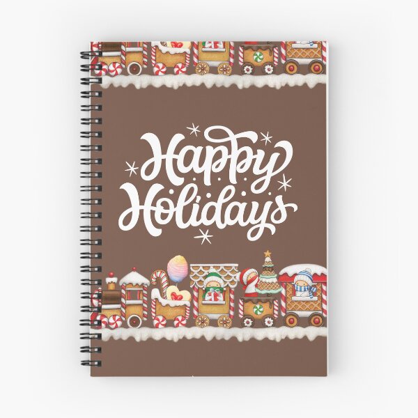Item preview, Happy Holidays Gingerbread Train! designed and sold by TidyKitchenInc.