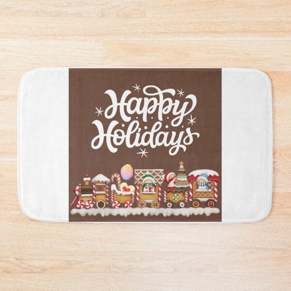 Item preview, Happy Holidays Gingerbread Train! designed and sold by TidyKitchenInc.