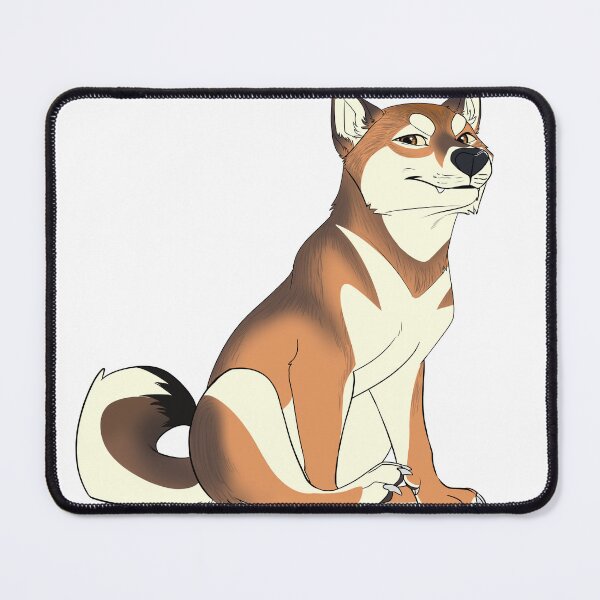Item preview, Shiba Inu (Sesame) Sticker designed and sold by CosmicFatality.