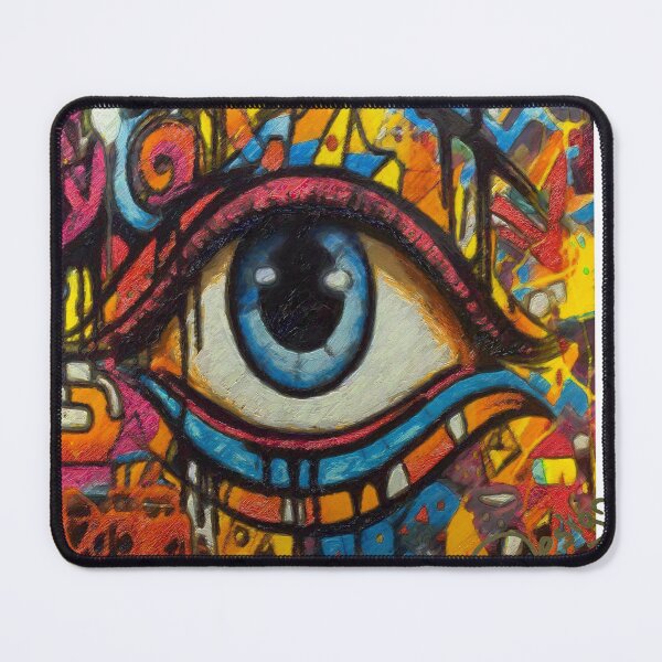 Item preview, Kaleidoscopic Vision - eye, pop art, biometric, luxury, LaabsDesign, multicolor designed and sold by LaabsDesign.