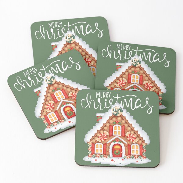 Item preview, Merry Christmas Gingerbread House! designed and sold by TidyKitchenInc.
