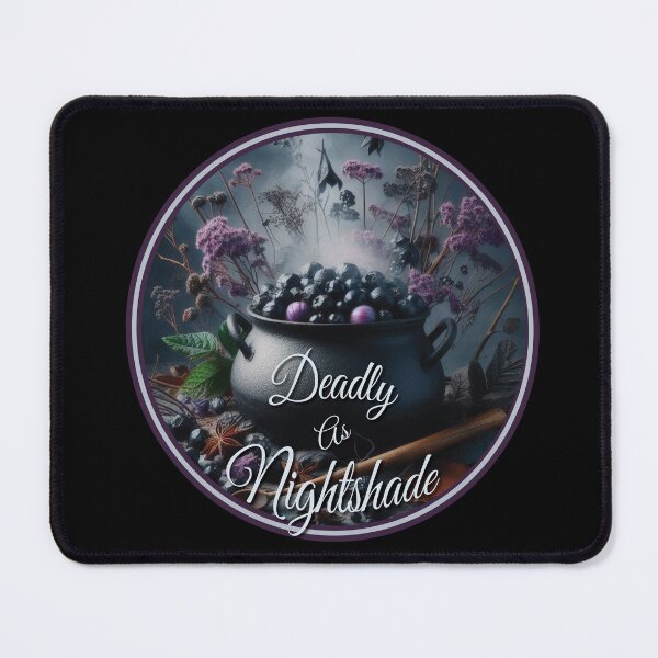 Item preview, Deadly as Nightshade designed and sold by GroveHollow.